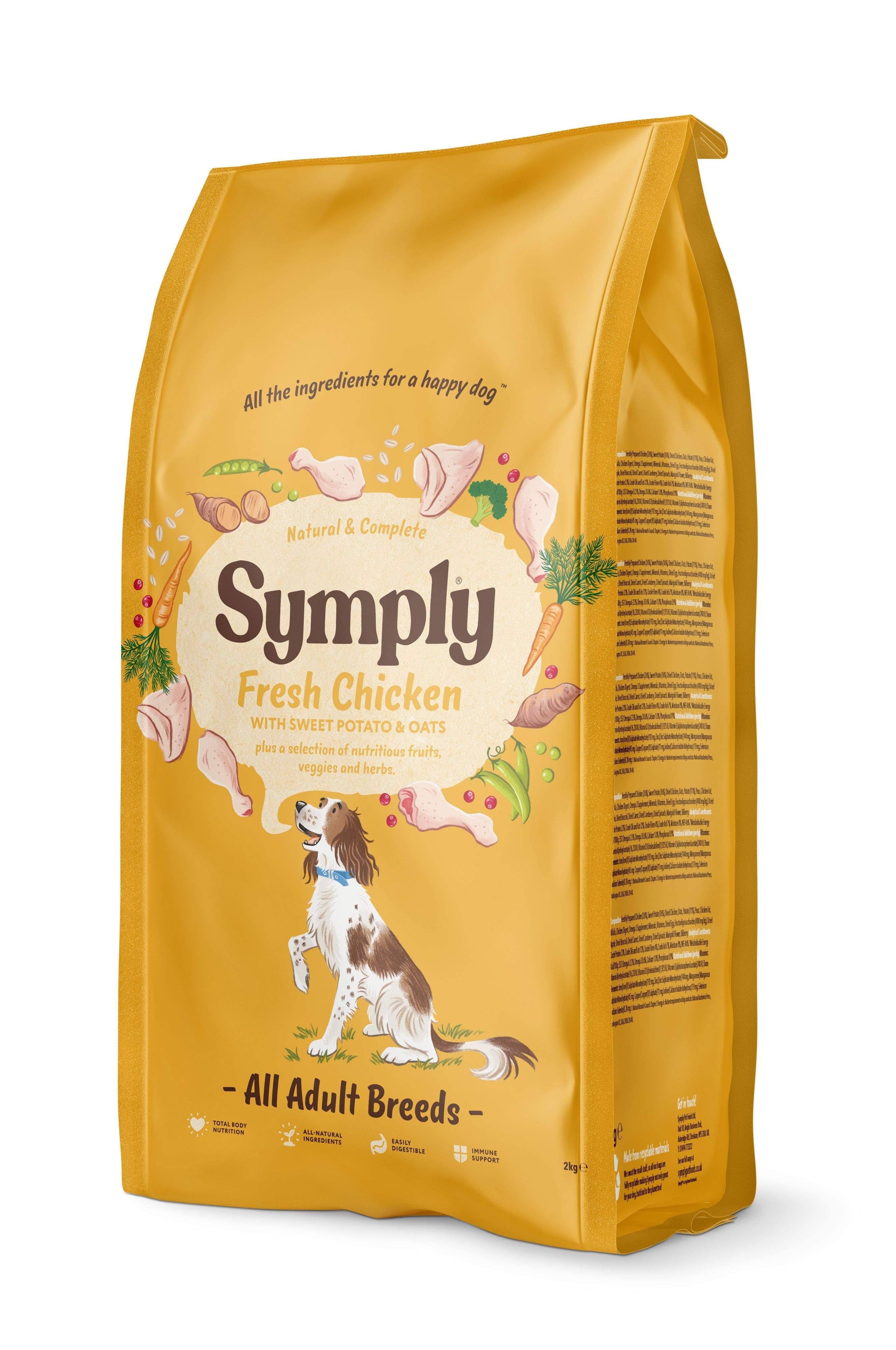 Symply Adult Chicken Dry Dog Food - 6kg