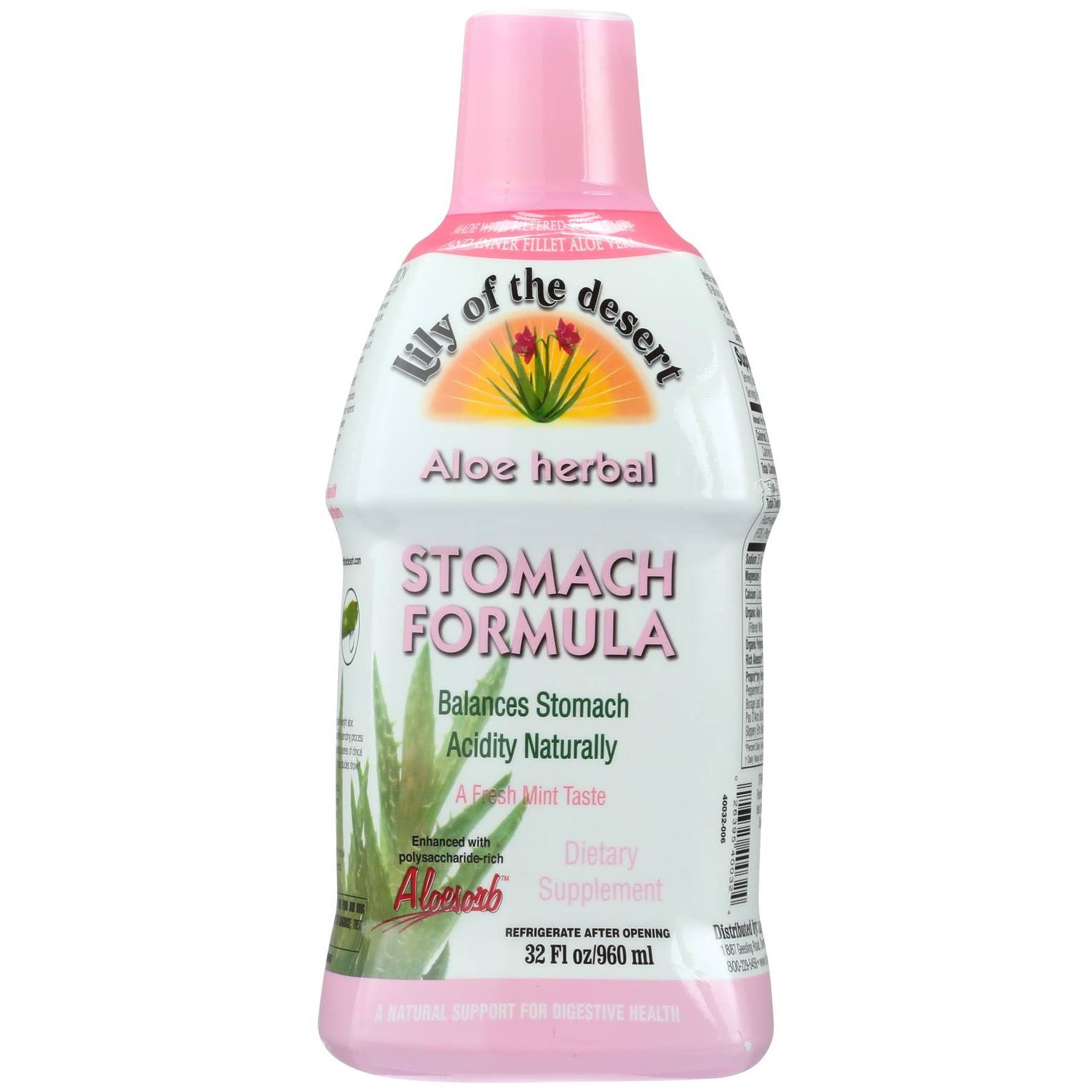Lily of the Desert Aloe Herbal Stomach Formula - 32 fl oz