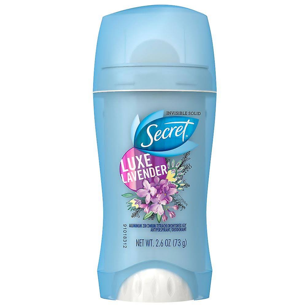 Secret Scent Expressions Invisible Solid Antiperspirant and Deodorant - Ooh-La-La Lavender, 2.6oz