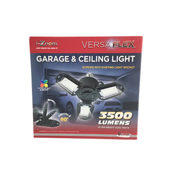i-Zoom Versaflex 3500 Lumen Garage & Ceiling Light