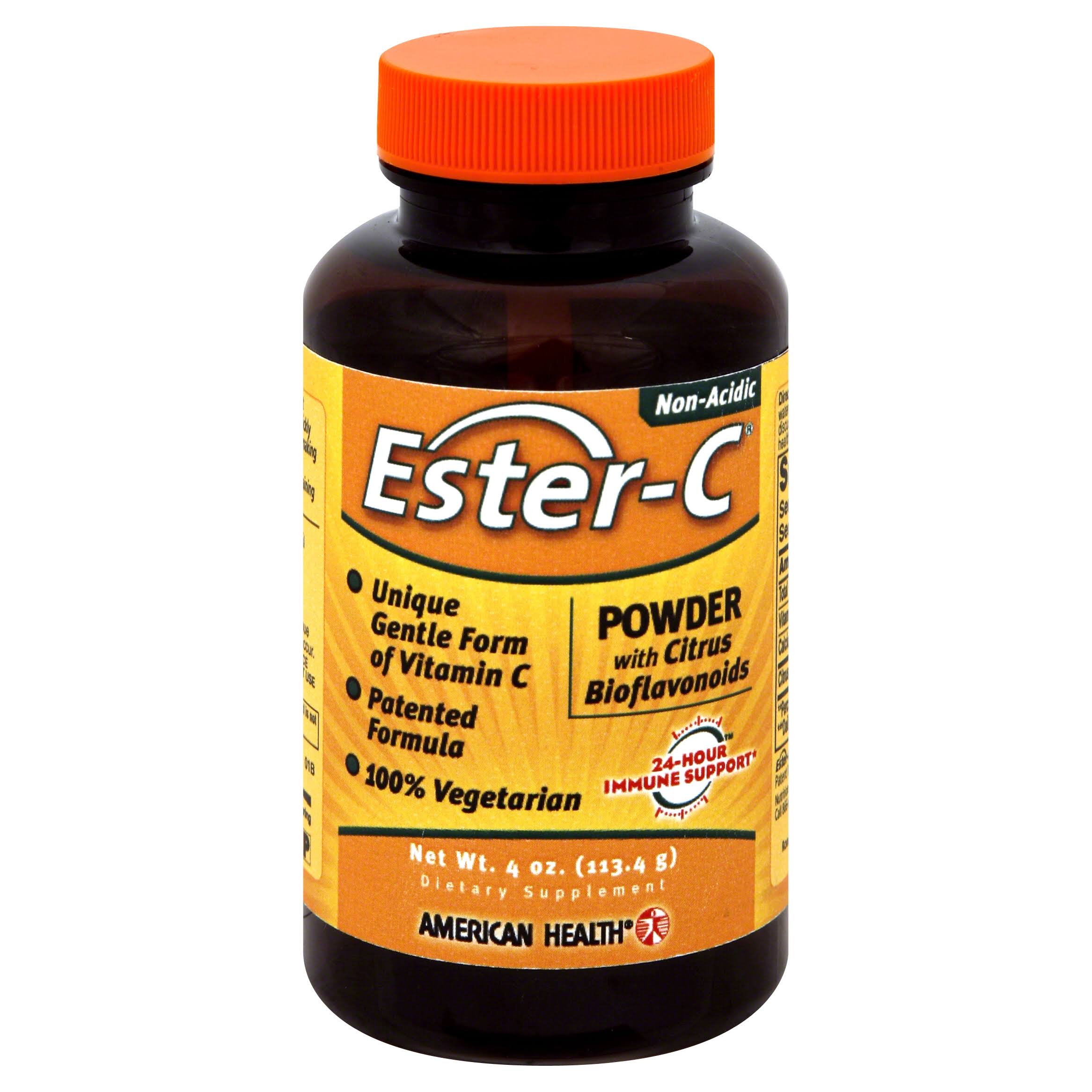 American Health Ester-C, Powder with Citrus Bioflavonoids - 4 oz