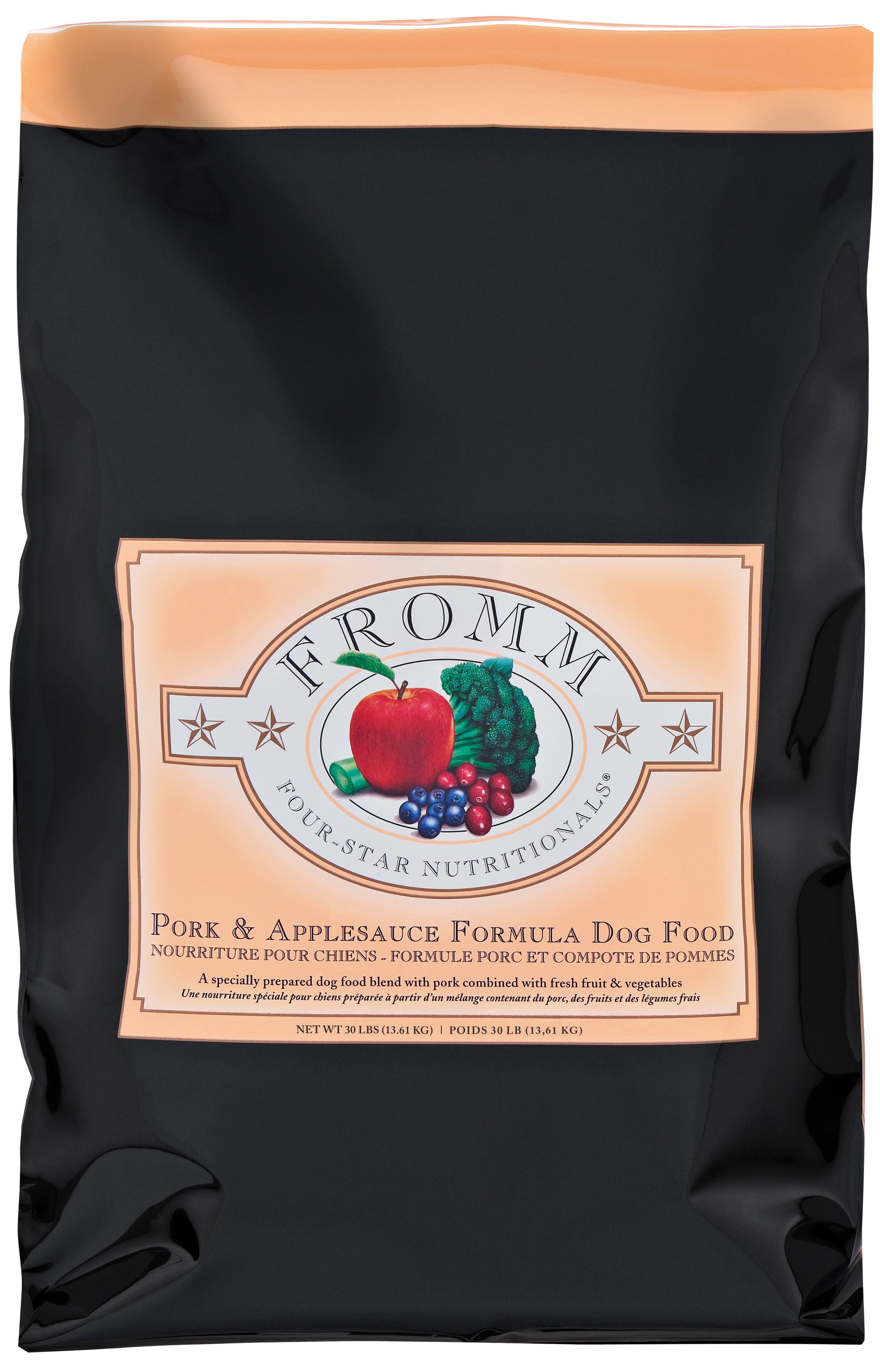 Fromm Four-Star Pork & Applesauce Dry Dog Food 26 lbs