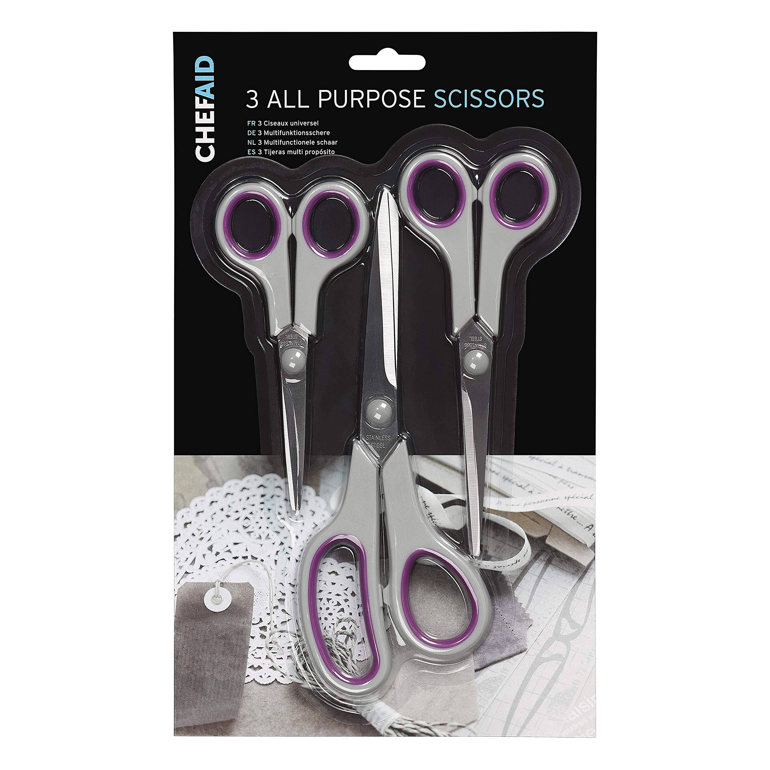 Chef Aid - Scissors Pack 3