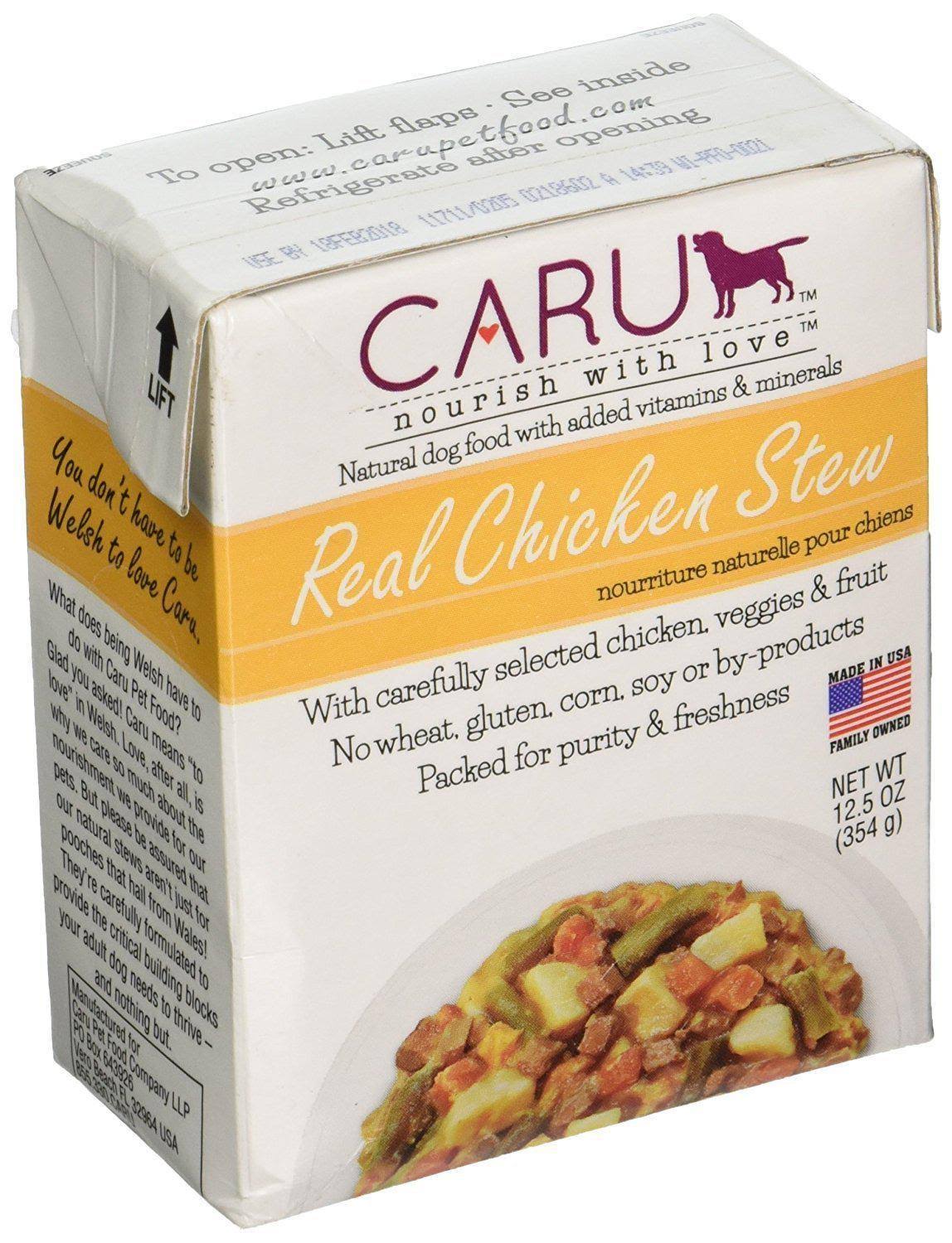 Caru Classics Natural Adult Dog Food - Chicken Stew, 12oz