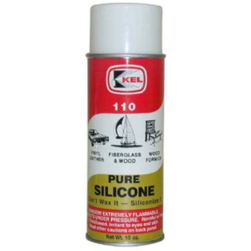 Kelloggs Pure Silicone Lubricant - 110 Clear, 10oz