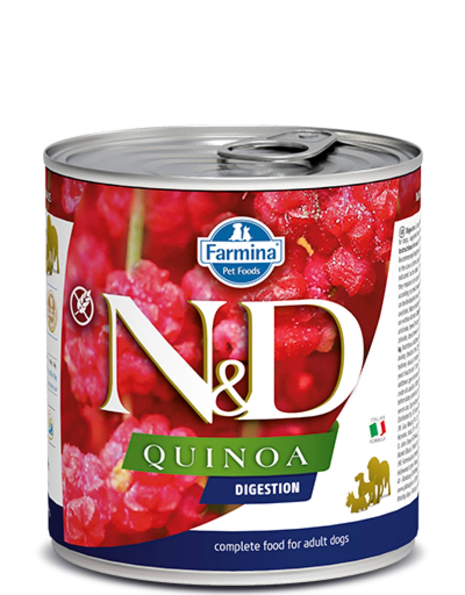 Farmina N&D Quinoa Digestion Lamb Wet Dog Food, 10-oz
