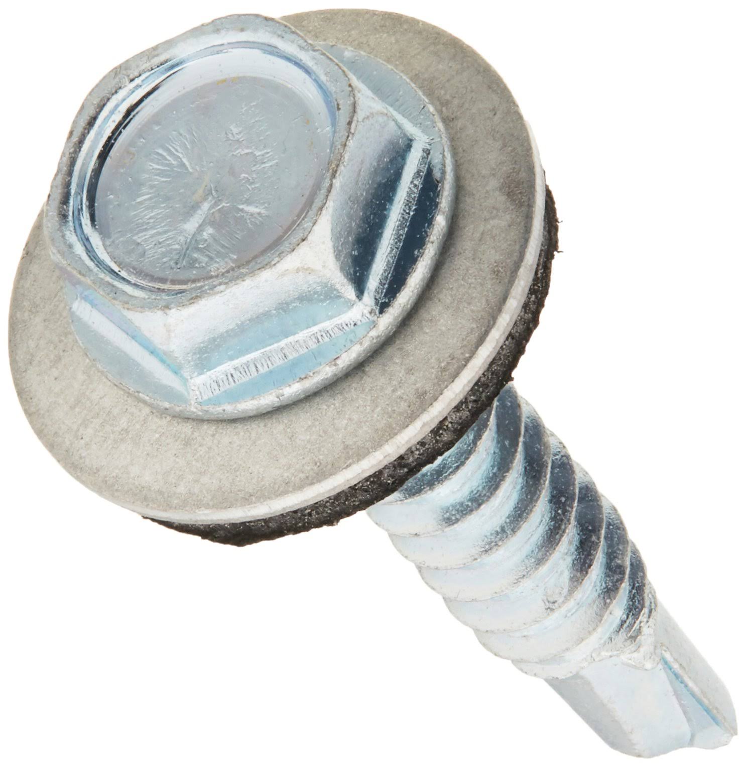 The Hillman Group 561028 Self Drilling Screws - with Washers, 1"