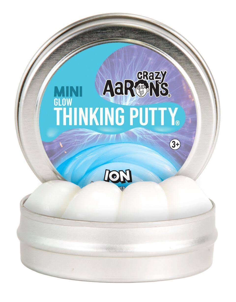 Crazy Aarons Thinking Putty Glow Ion Mini Tin