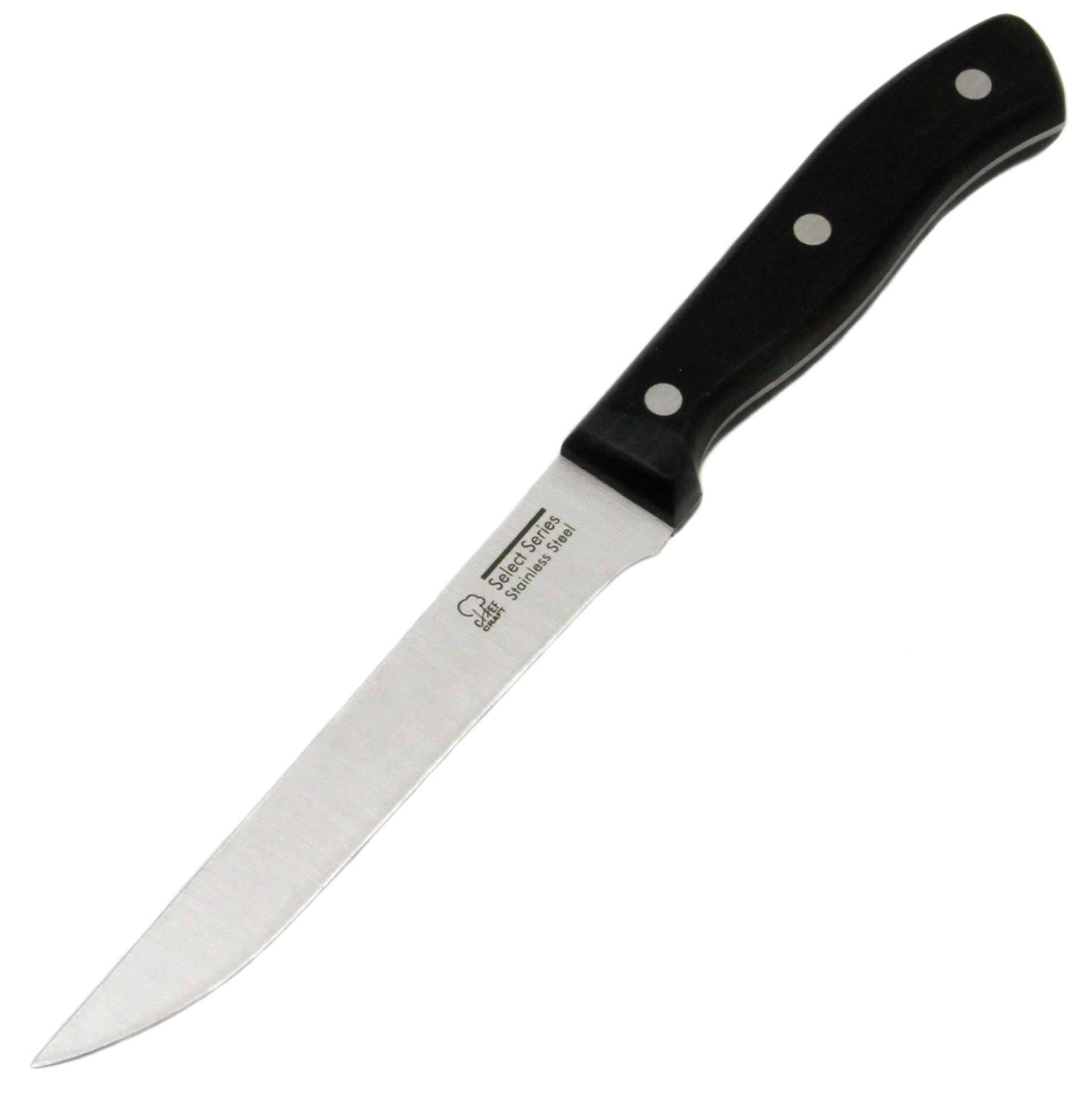 Chef CRAFT 21668 Boning Knife, Stainless Steel Blade, POM Handle
