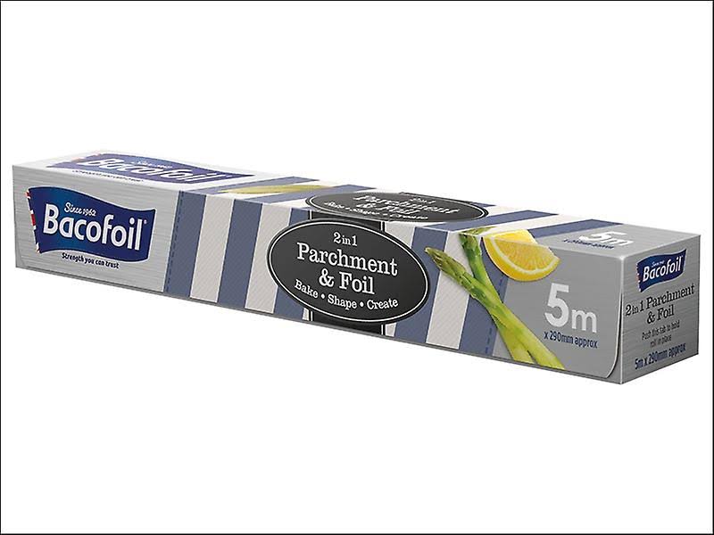 Bacofoil 2 in 1 Parchment and Foil - 300mm x 5m