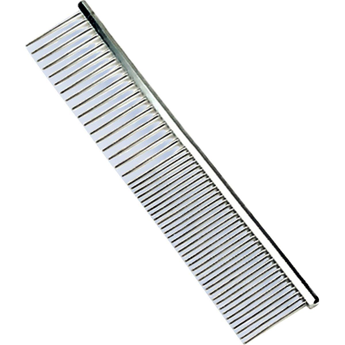 Safari Grooming Comb For Dogs - Stainless Steel, 7-1/4" Long