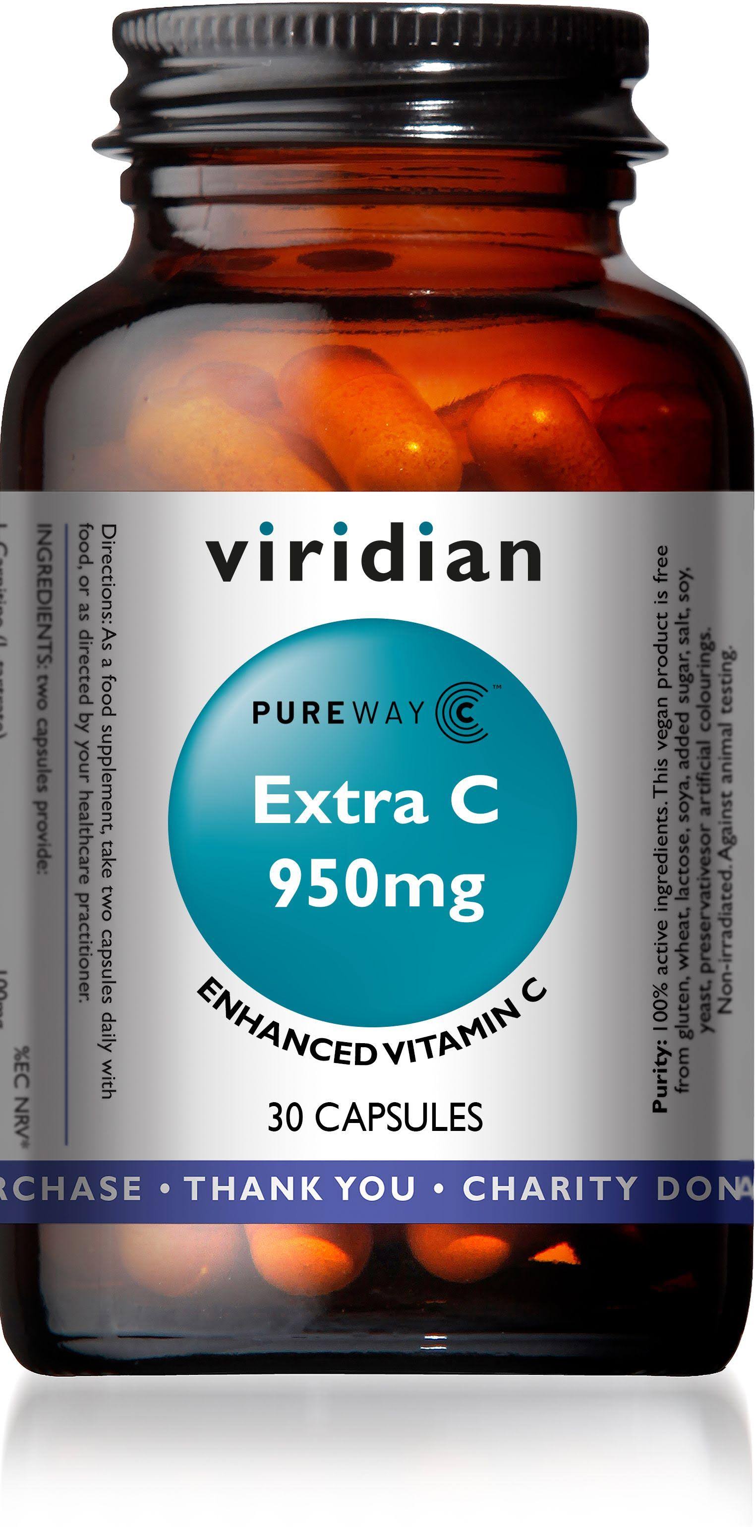 Viridian Extra C 950mg (30 Capsules)