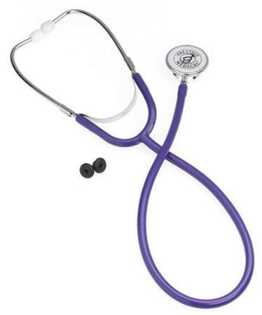 Prestige Medical Dual Head Stethoscope - Purple, 2pk