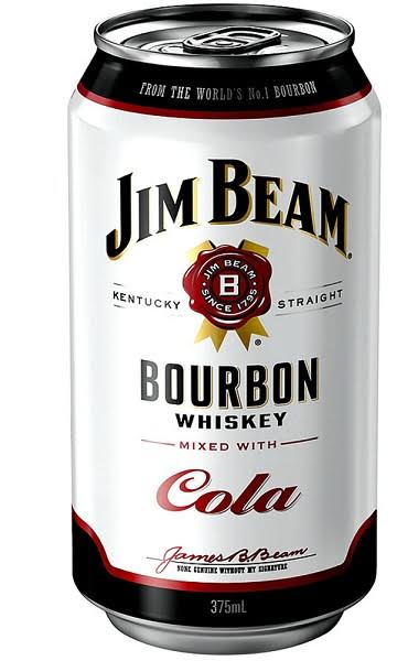 Jim Beam & Cola Single Can