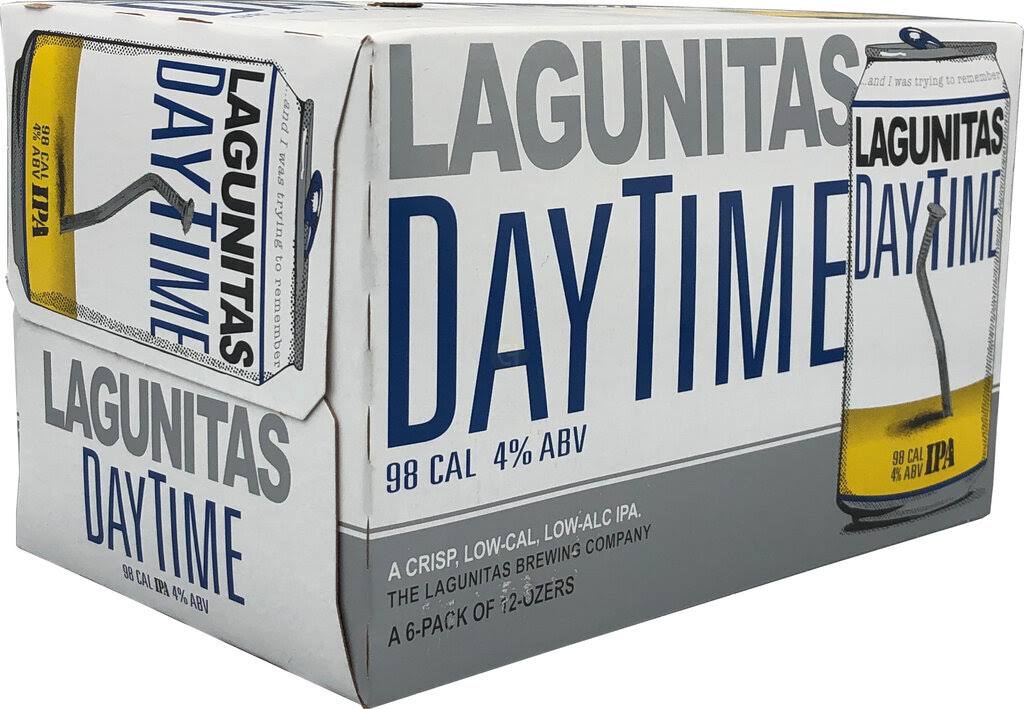 Lagunitas Beer, Daytime, IPA - 6 pack, 12 oz cans