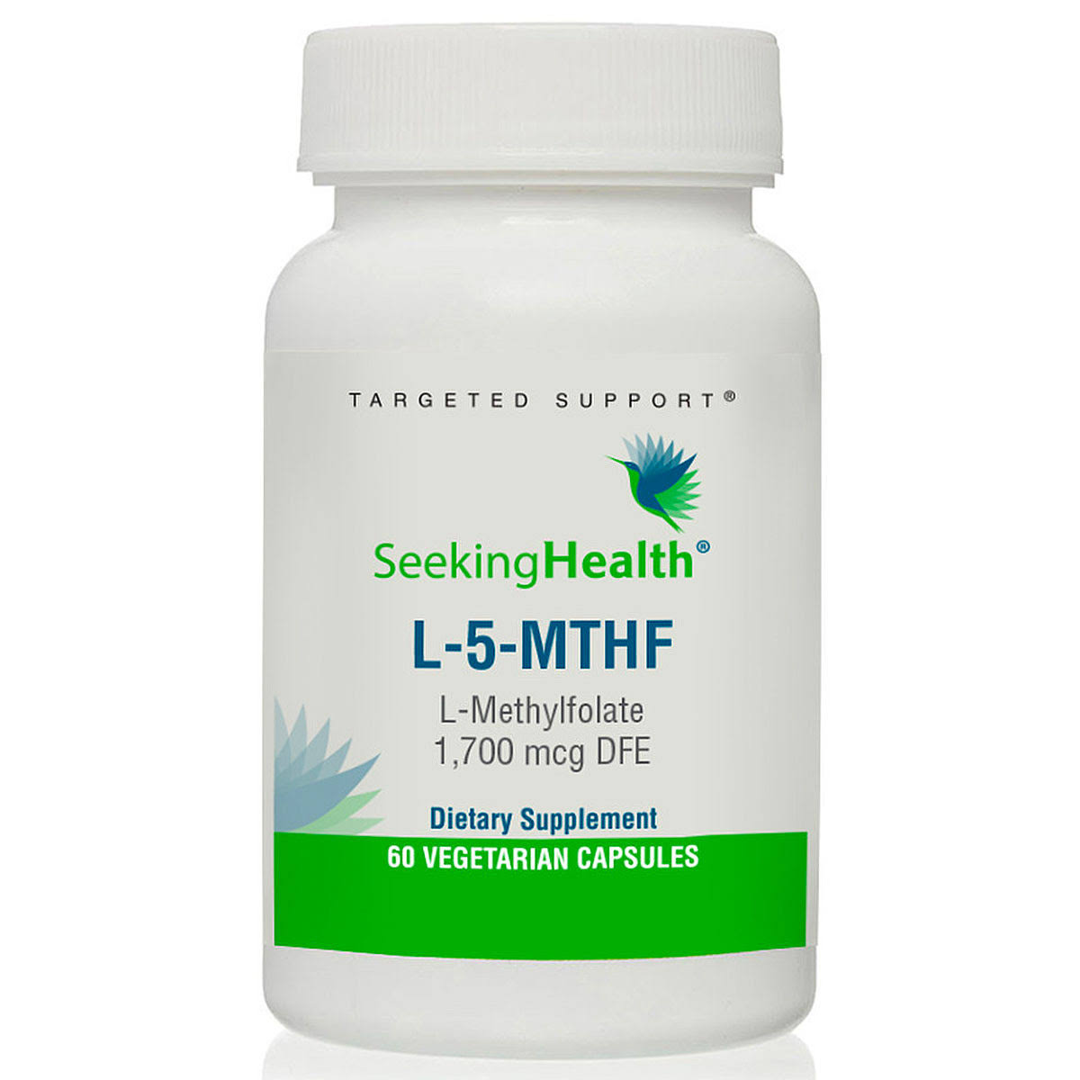 Seeking Health L-5-MTHF 1700mcg DFE - 60 vcaps