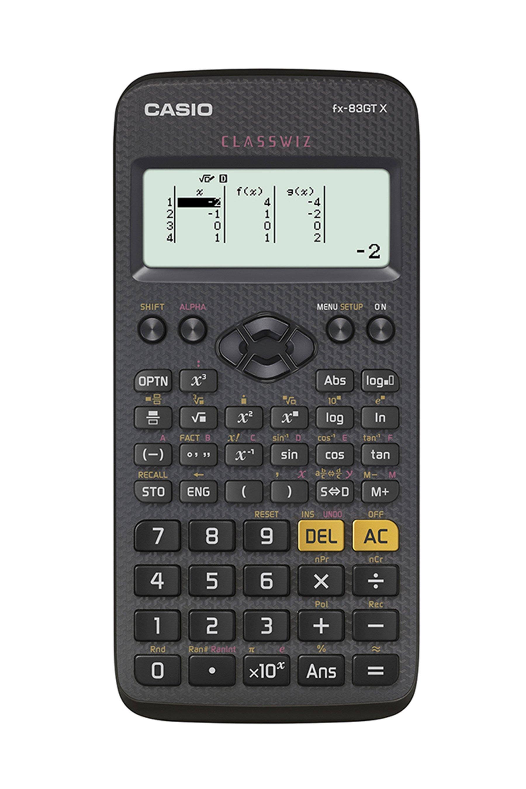 Casio fx-83GTX Scientific Calculator - Black