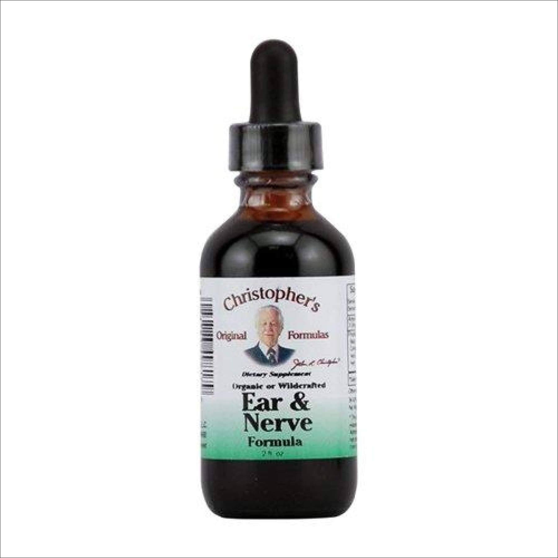 Dr Christophers Formulas 0758078 Ear and Nerve Dietary Supplement - 2oz