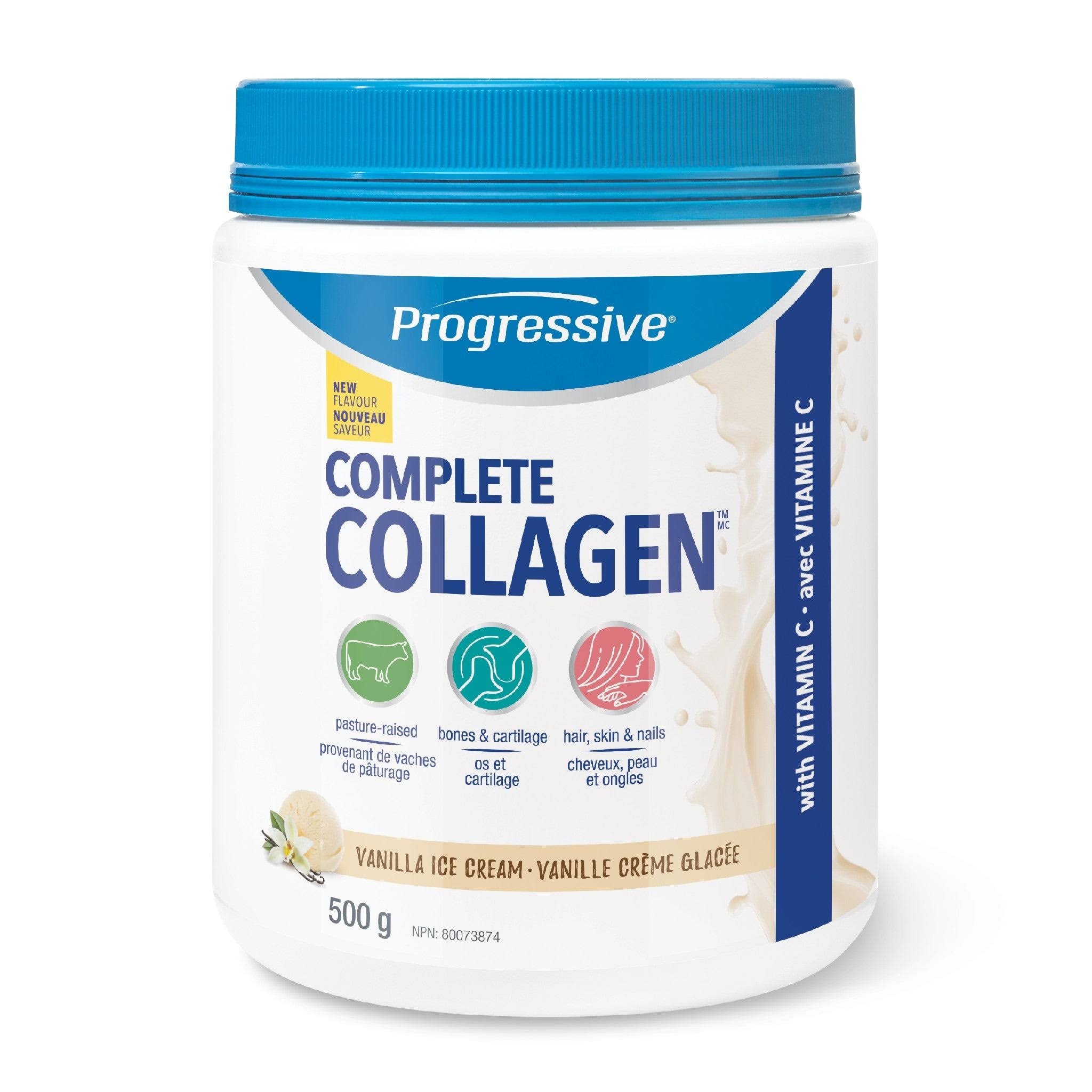 Progressive Complete Collagen 500 g / Vanilla Ice Cream
