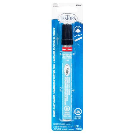Testors Enamel Paint Marker - Light Blue Gloss