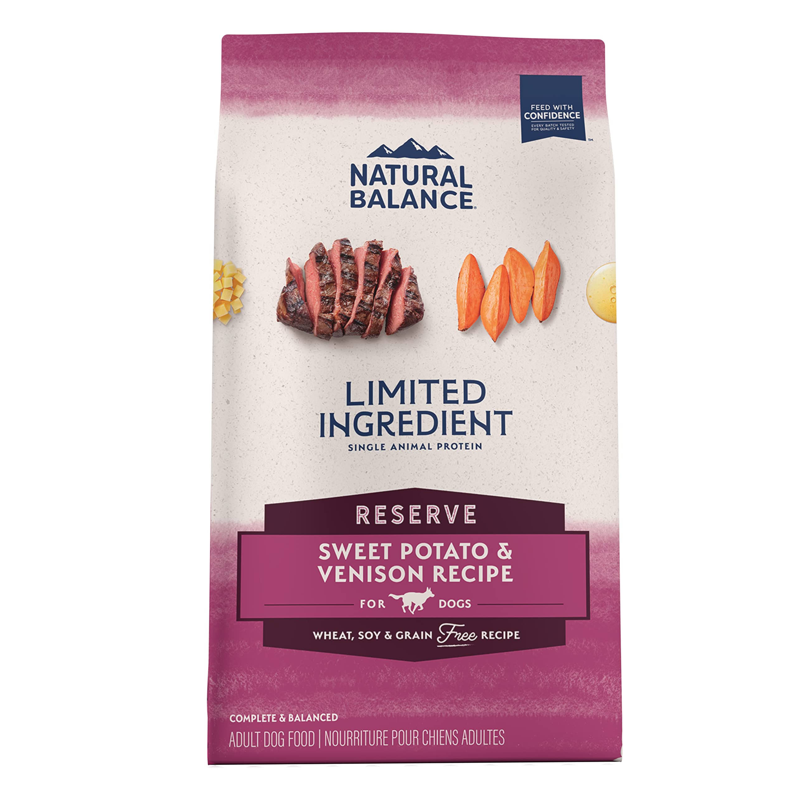 Natural Balance L.I.D. Limited Ingredient Diets Grain Free Venison & Sweet Potato Formula Adult Dry Dog Food