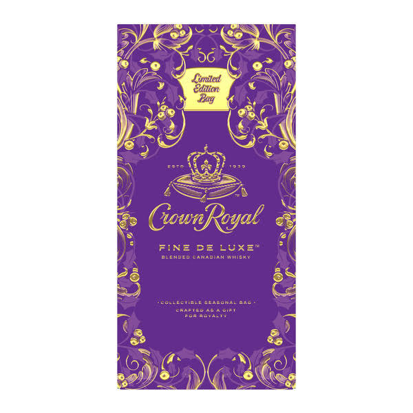 Crown Royal Fine de Luxe Blended Canadian Whisky - 1750 ml