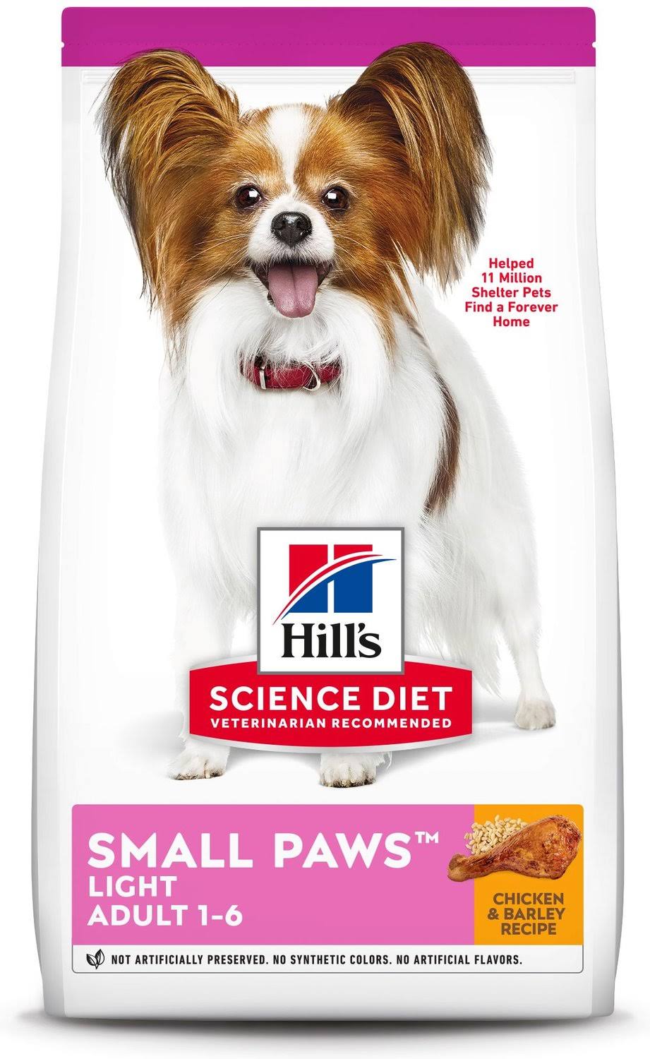 Hill's Science Diet Premium Natural Dog Food - Chicken Meal and Barley, 15.5lbs
