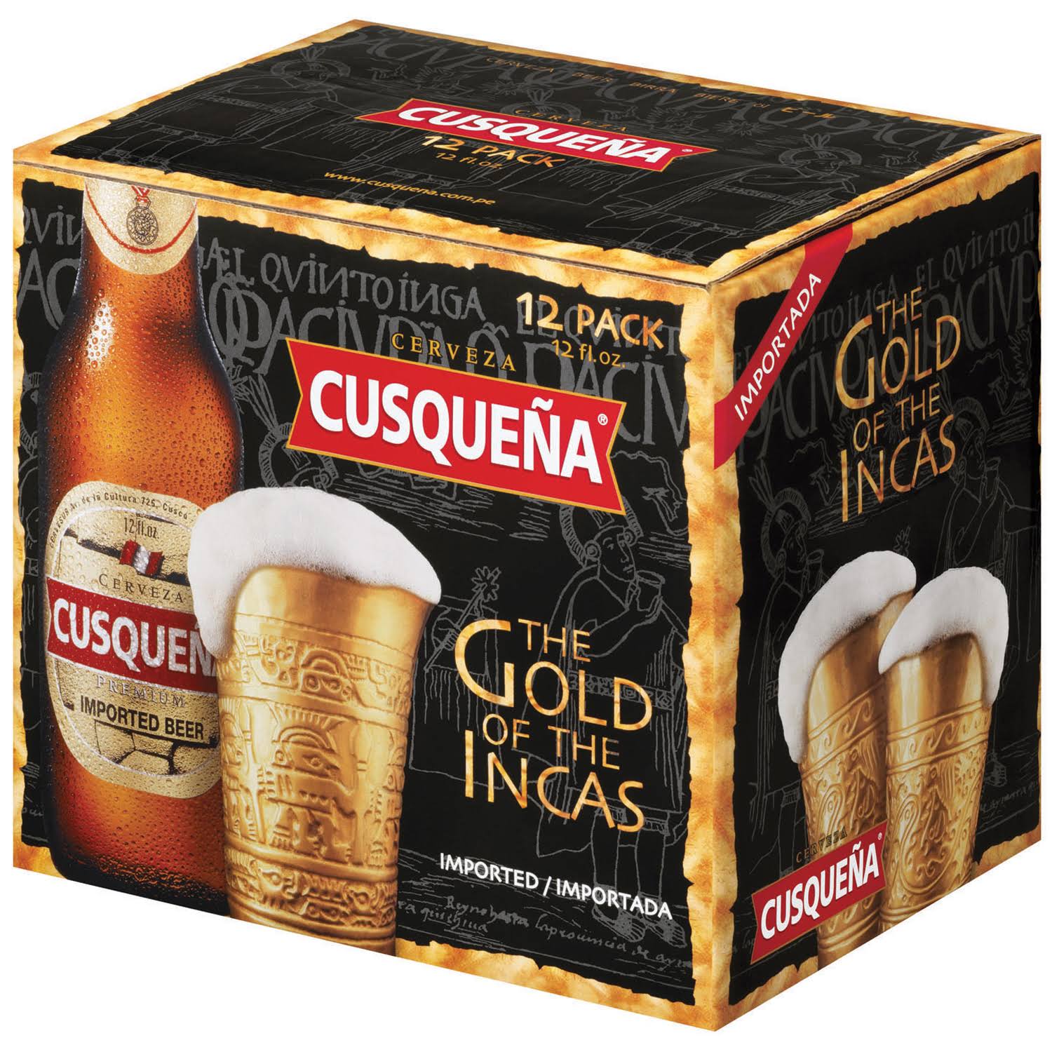 Cusquena Beer 12-12 Fl. Oz. Bottles