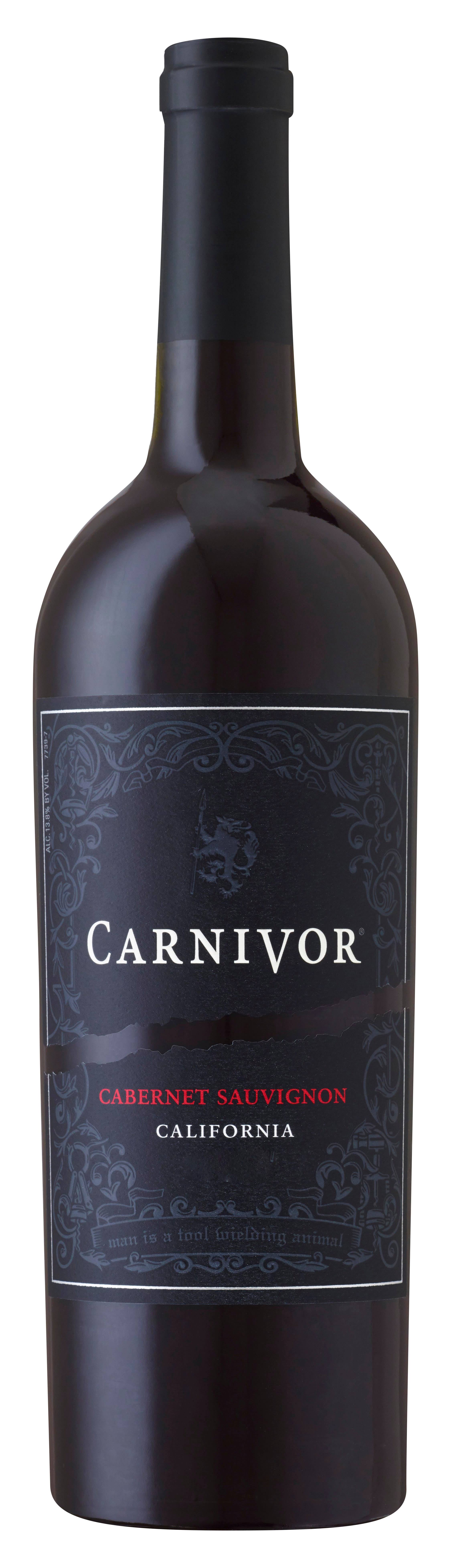Carnivor Cabernet Sauvignon Red Wine - California, 750ml