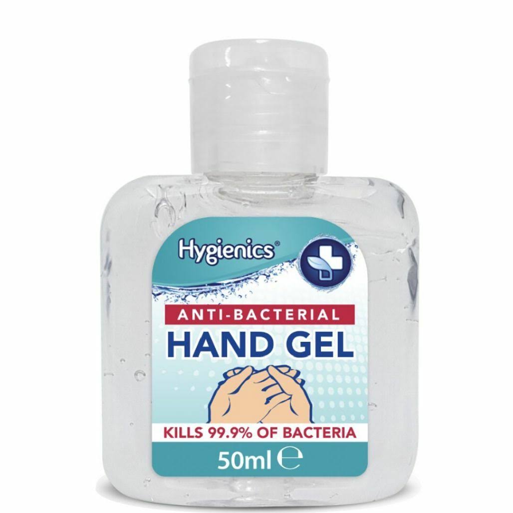 Hygienics Anti Bacterial Hand Gel 50ml