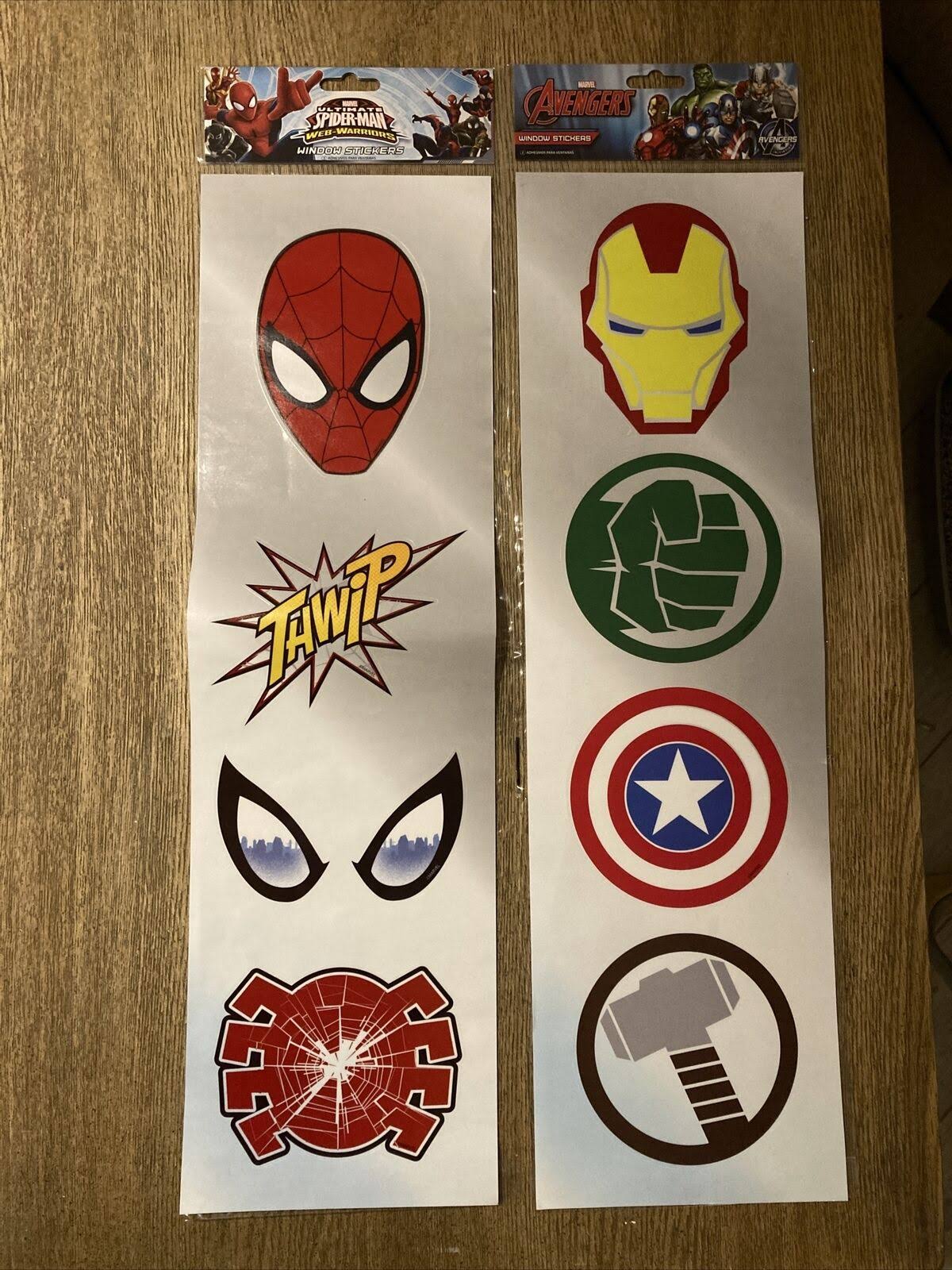 Marvel Avengers Window Stickers