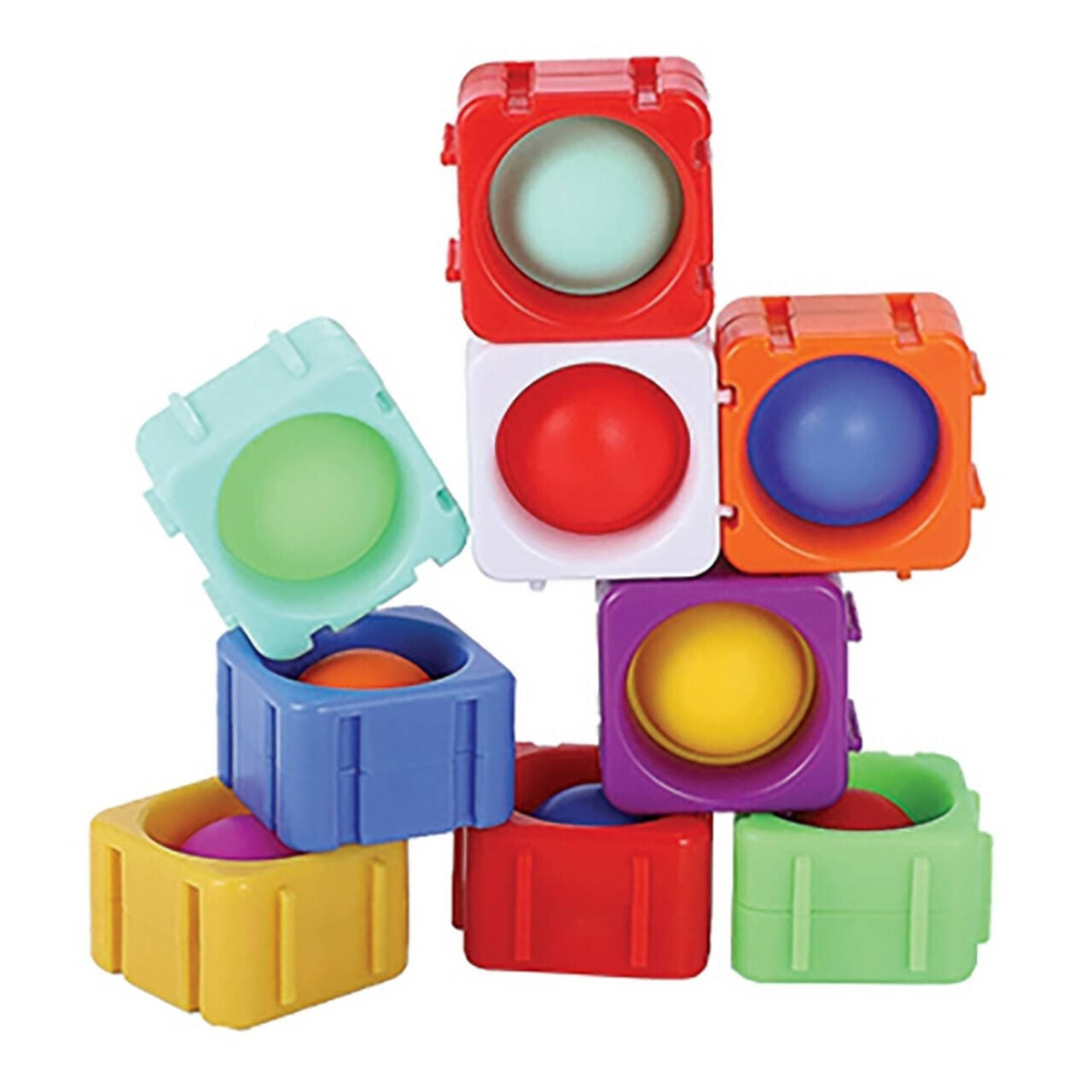 Streamline Poptastic Fidget Toys: Popper Blocks