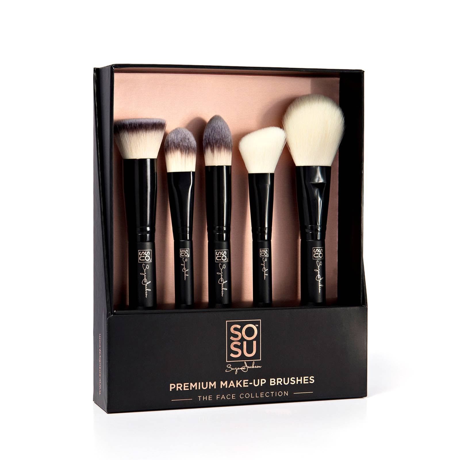 SOSU by Suzanne Jackson The Face Collection 5 Piece Brush Set