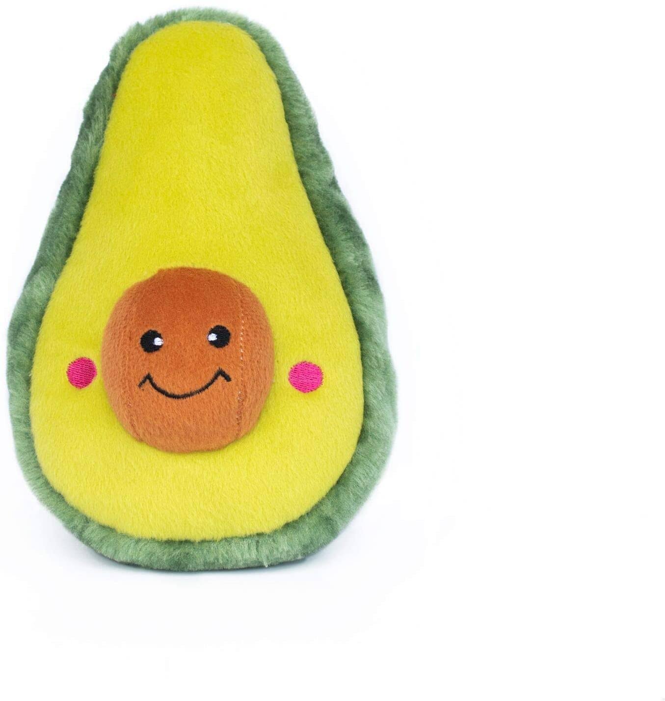 Zippy Paws NomNomz Avocado Plush Dog Toy