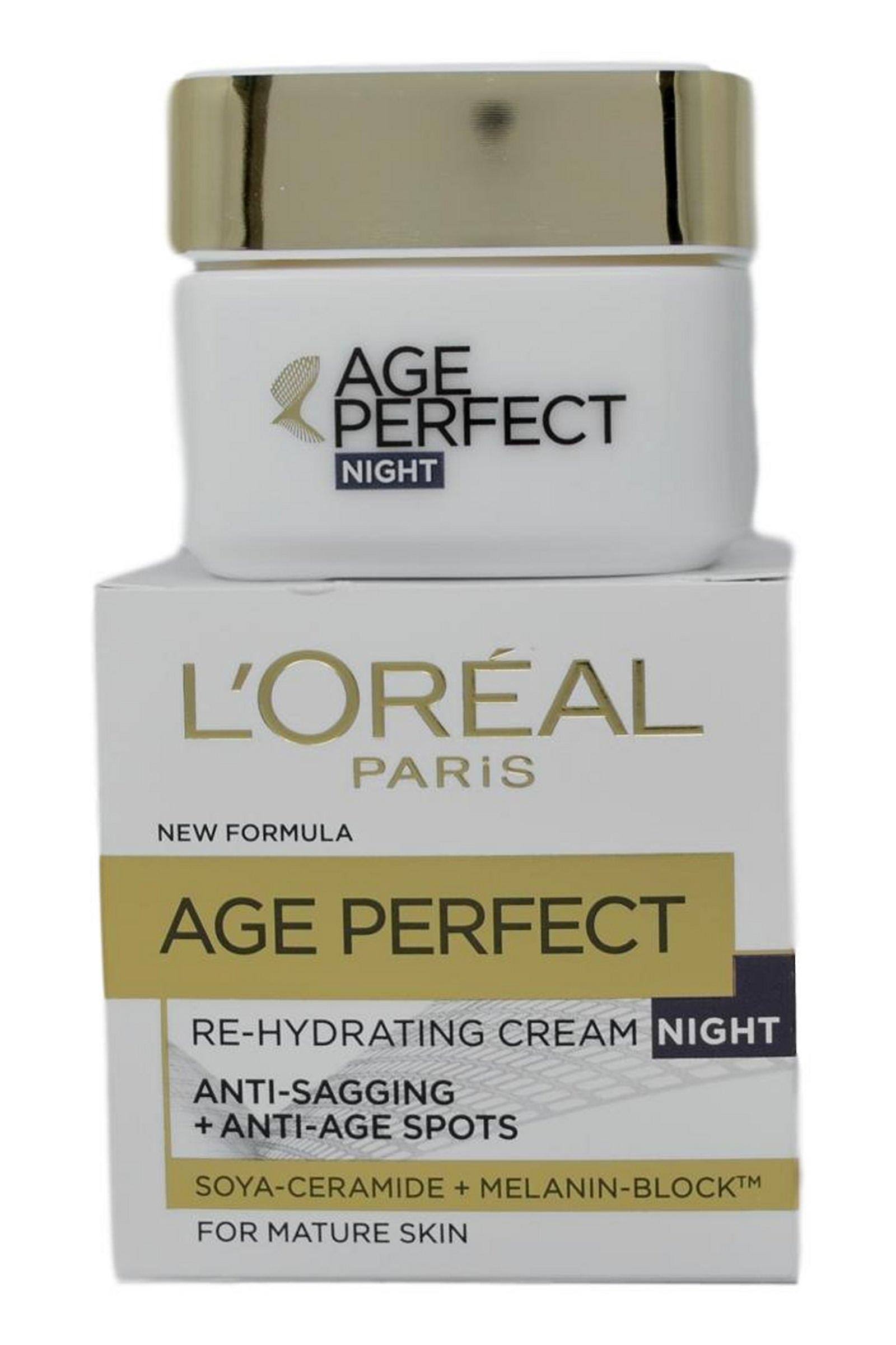 L'Oreal Paris Age Perfect Re-Hydrating Cream - Night, 50ml