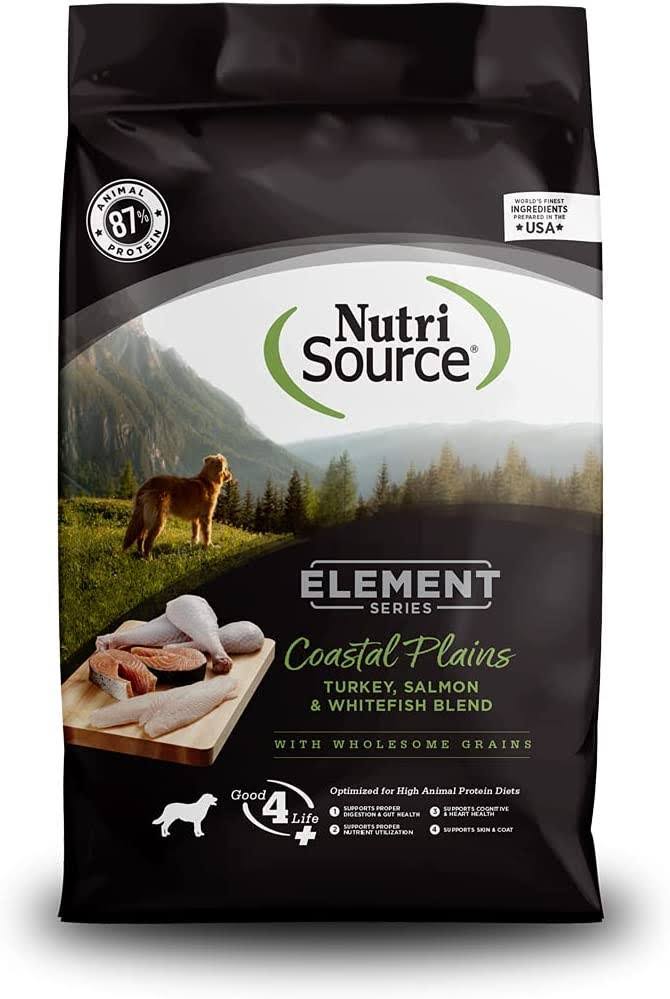 NutriSource Element Coastal Plains Dry Dog Food, 24-lb
