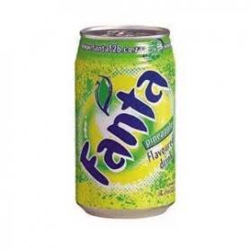 Fanta Flavored Soda - Pineapple