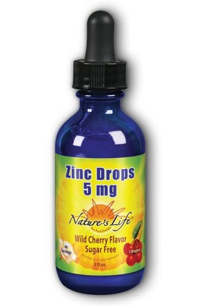 Nature's Life Liquid Zinc - Wild Cherry