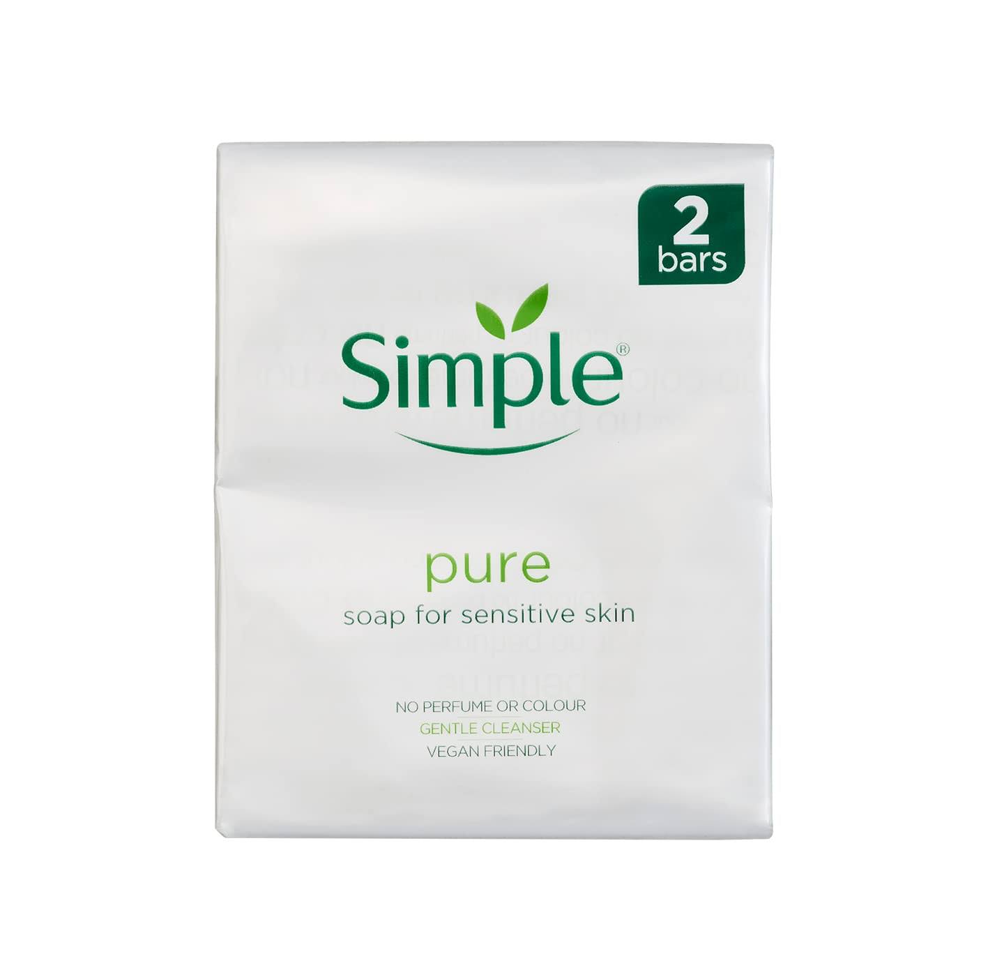 Simple Pure Soap 100g 2 Pack