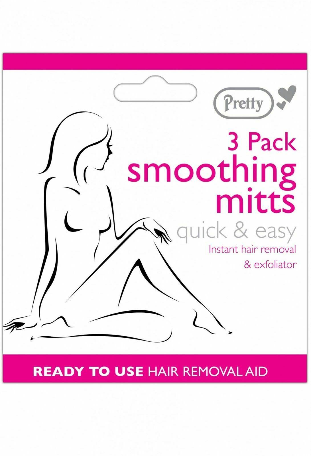 Pretty Smooth Exfoliating Smoothing Mitts - 3 Pack