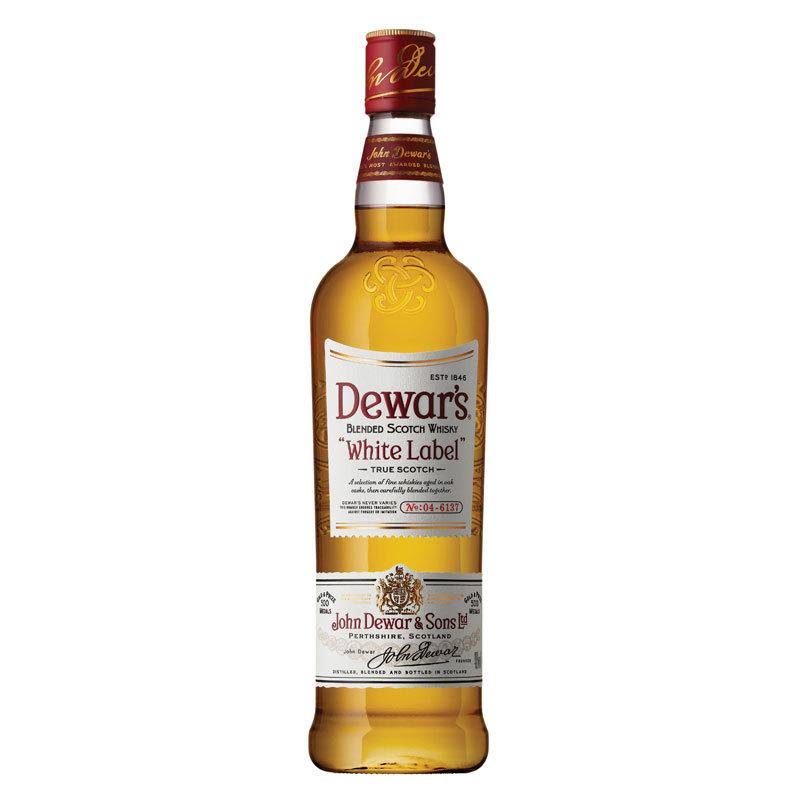 Dewars White Label Whisky, Scotch, Blended - 750 ml