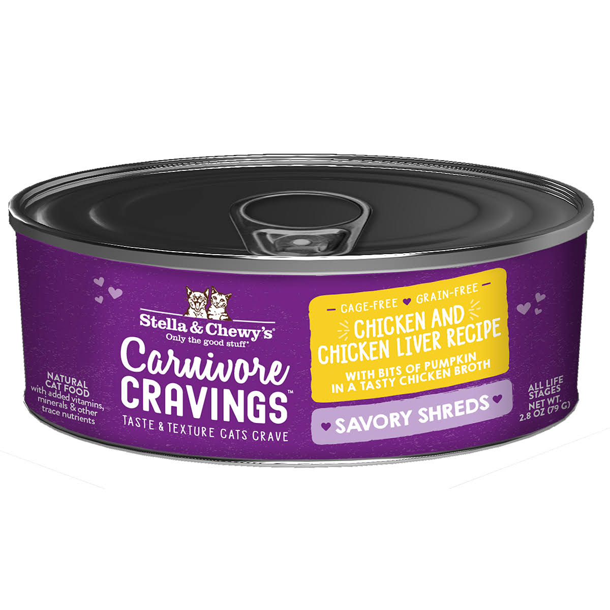 Stella & Chewy's 2.8oz Carnivore Cravings Chicken & Liver Shreds