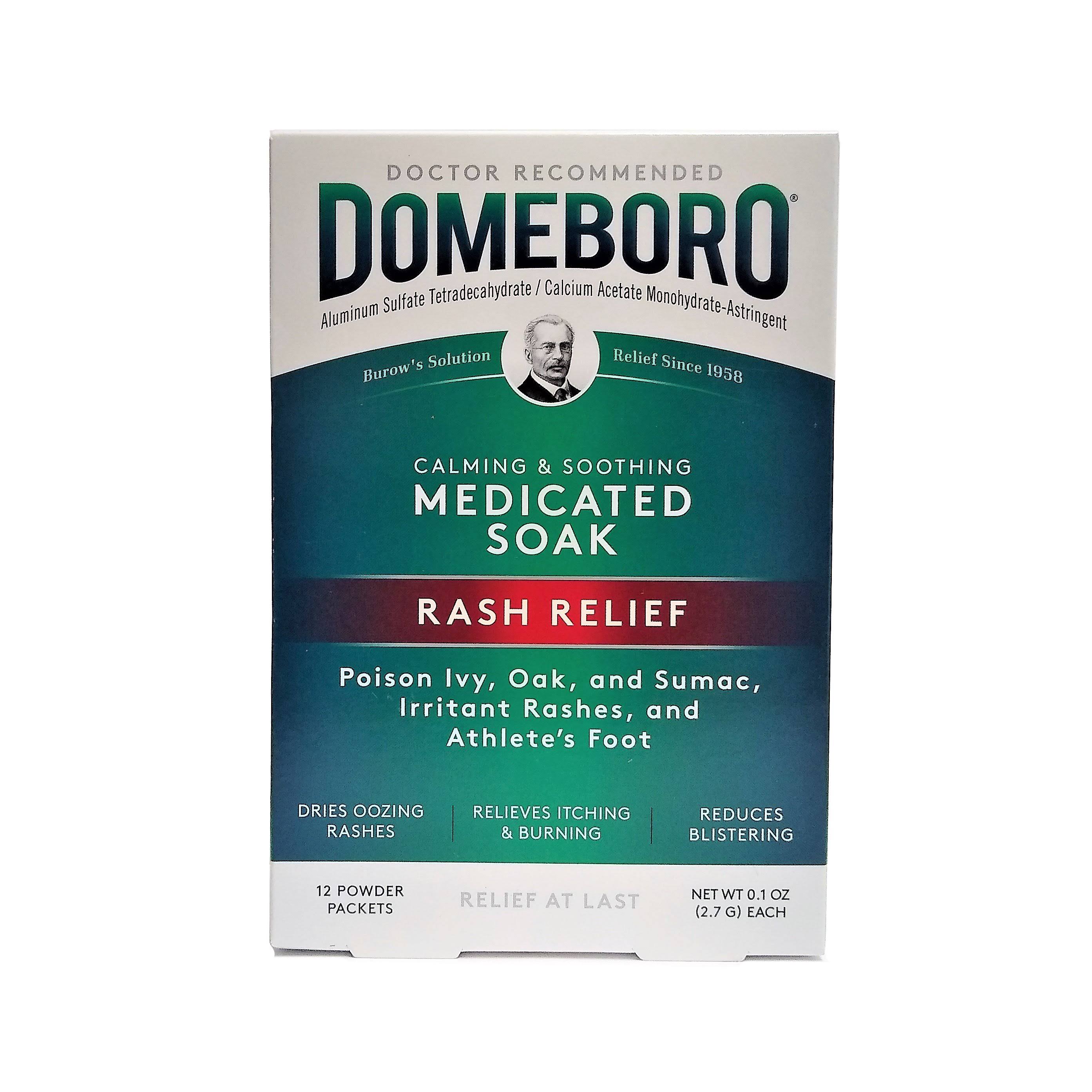 Domeboro Astringent Solution - 12 Powder Packets