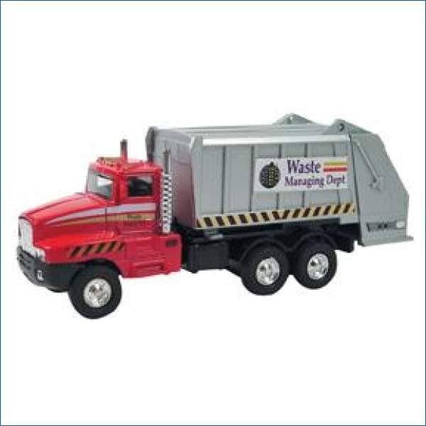 Schylling Die Cast Sanitation Truck Model Toy
