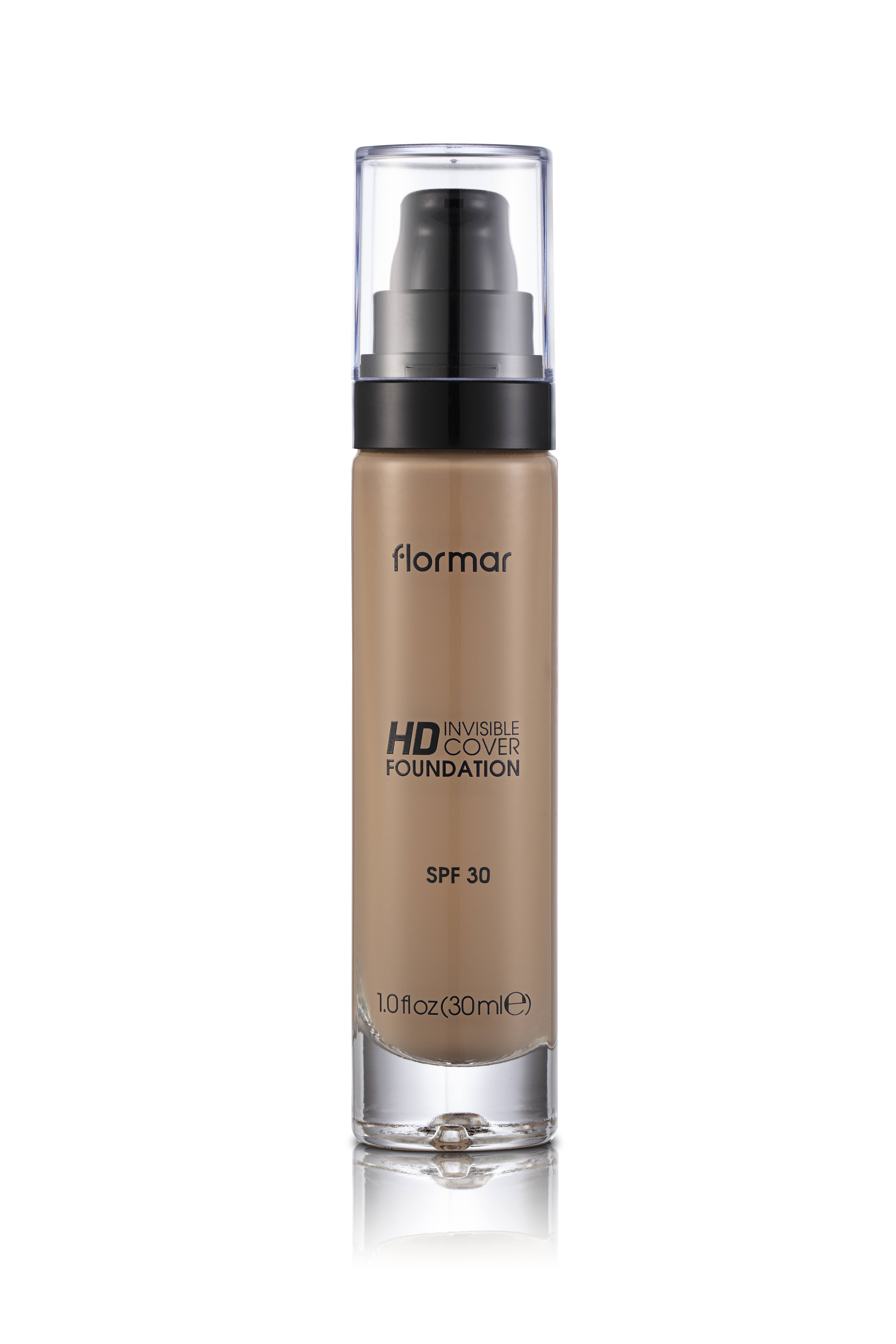 Flormar - HD Foundation Invisible Cover 120 Honey 30ml