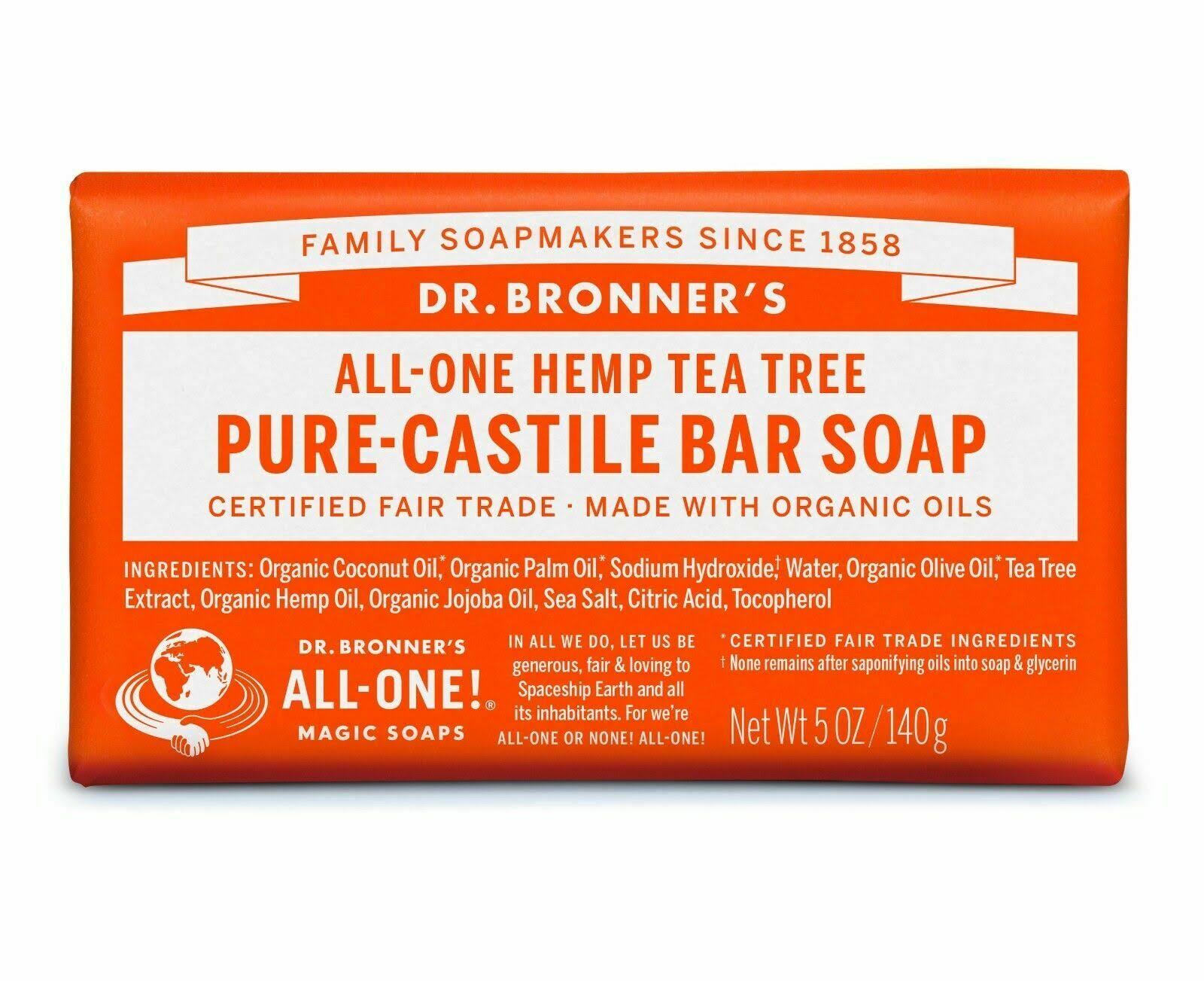 Dr. Bronner's Pure Castile Soap - Tea Tree