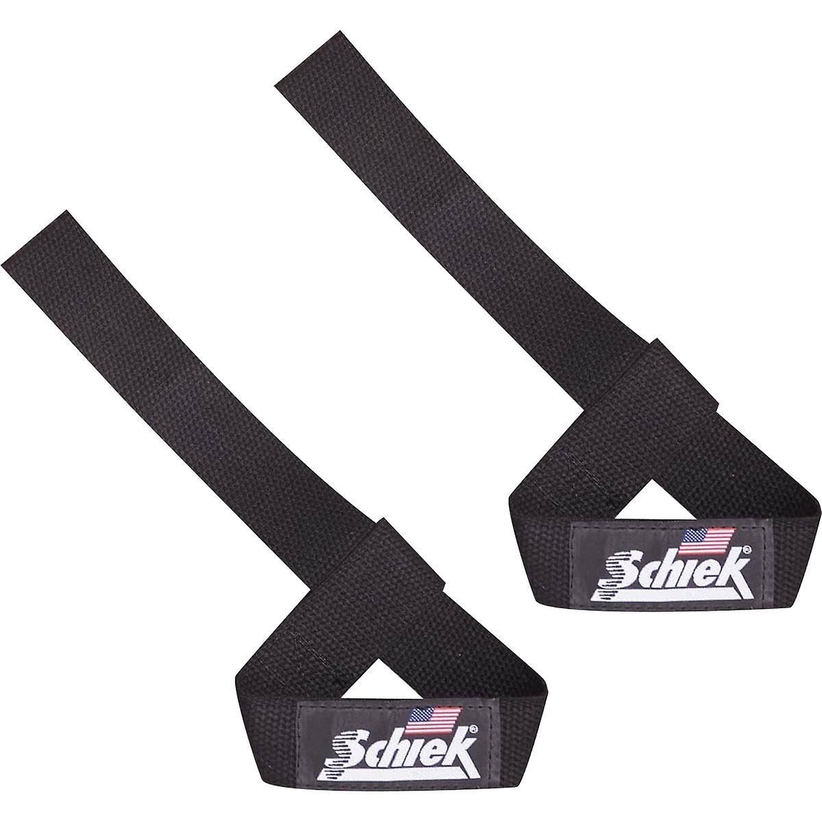 Schiek Sports Basic Lifting Straps - Black, 2"