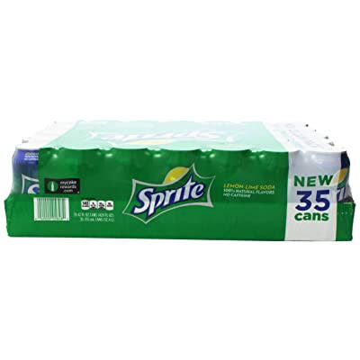 Sprite Lemon Lime Soda - 12oz, Pack of 35