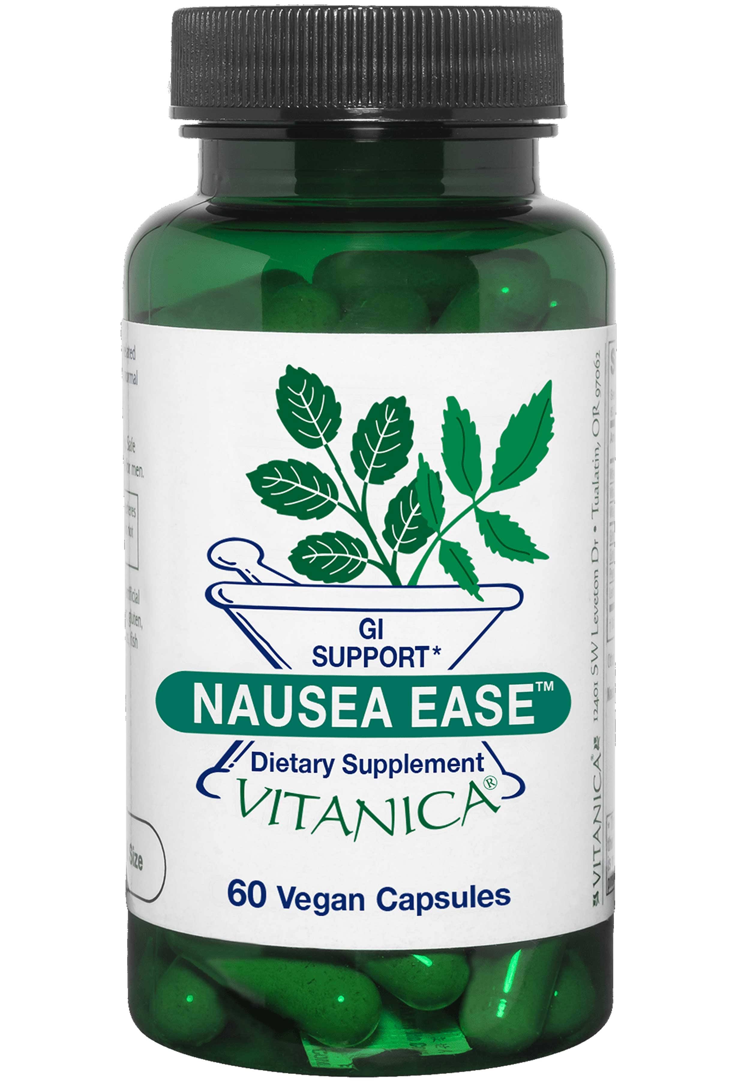 Nausea Ease - 60 Capsules | Vitanica