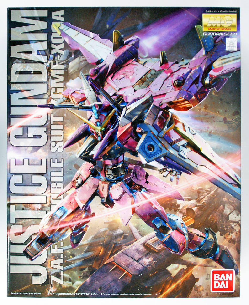Bandai MG 163824 JUSTICE Gundam (Gundam Seed) 1/100 Scale Kit